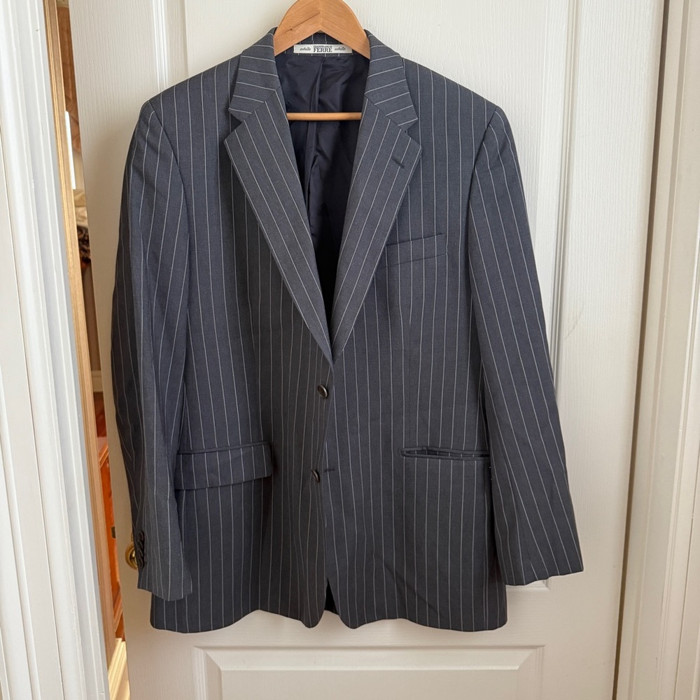 Gianfranco Ferre - Pinstripe blazer jacket